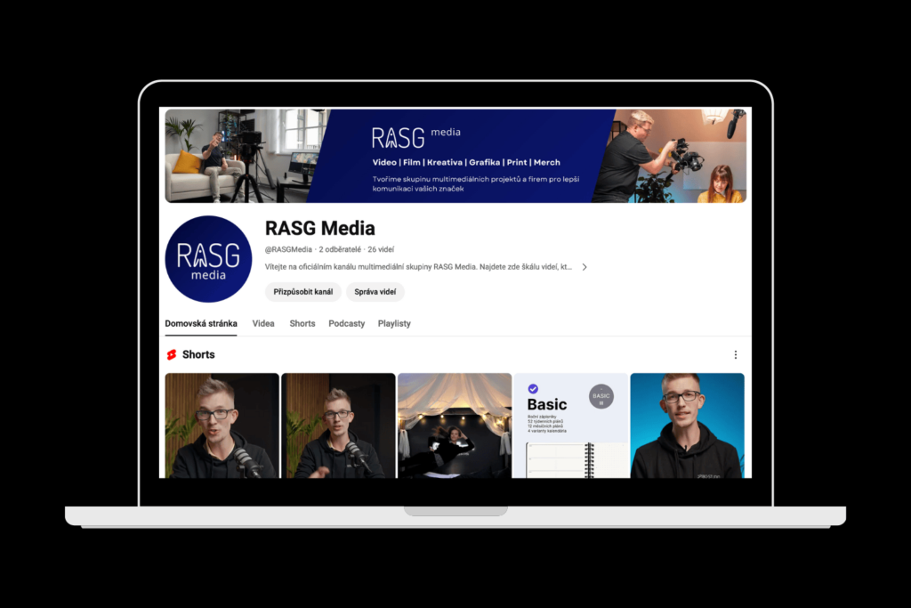 RASG Media spouští svůj nový youtube kanál